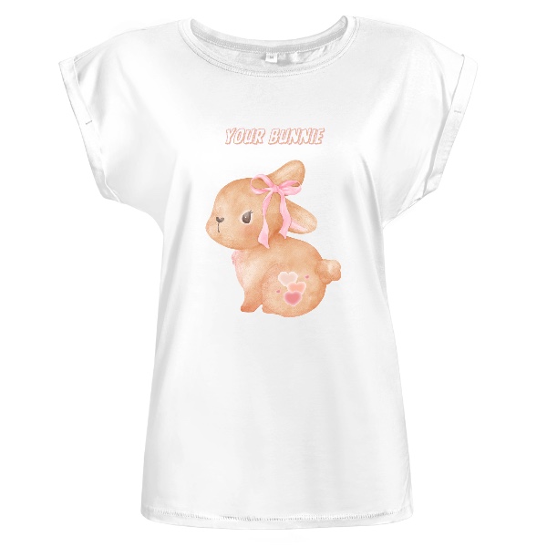 Tričko s potiskem Sweet Mood dámské white