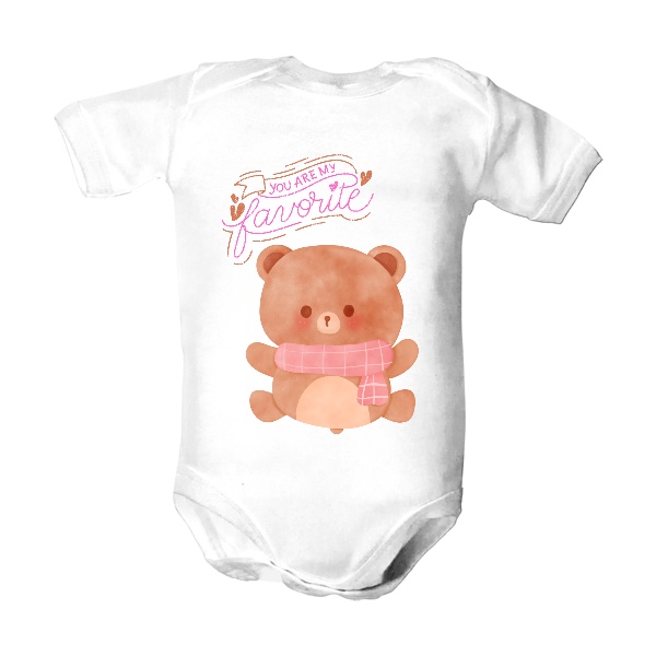 Dětské body  s potiskem Sweet Mood teddy bodýčko