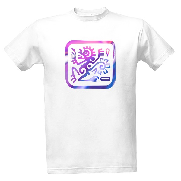 Tričko s potiskem Symbol opice