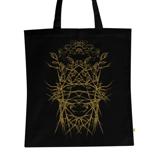 BIO plátěná taška s potiskem Symetrie