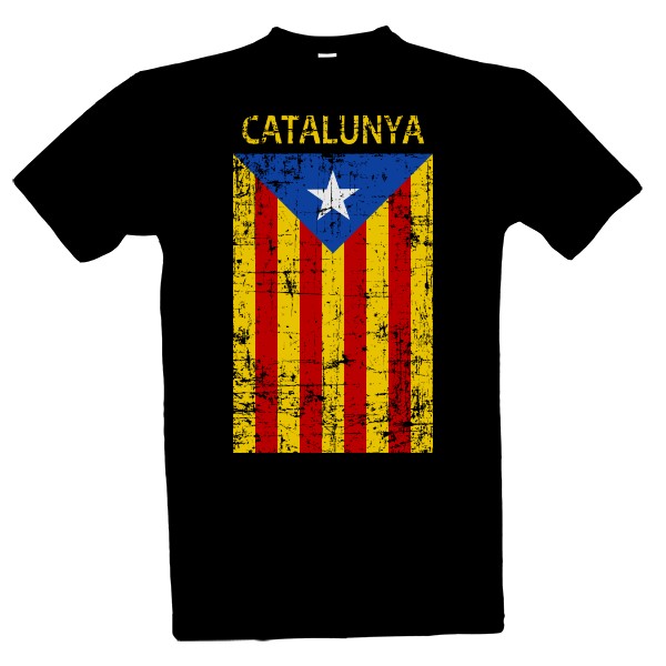 T-shirt T-Shirt Catalunya Vintage
