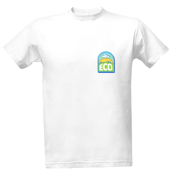 T-shirt with ECO symbol T-shirt