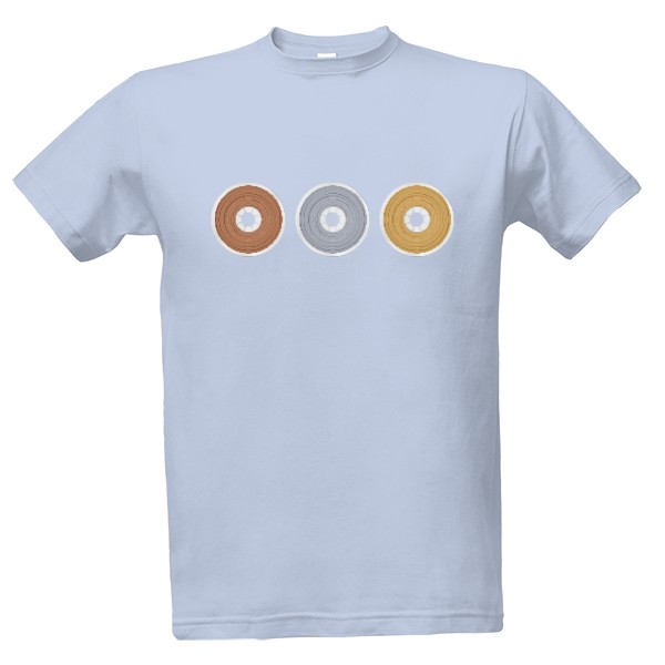 t-shirt with filaments for 3D printing T-shirt