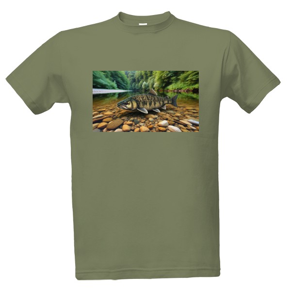 Fish European chub T-shirt