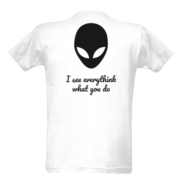 Tričko s potiskem Vtipné triko