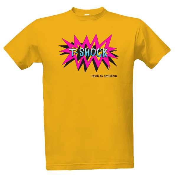 Tričko s potiskem T-shock Pop Art