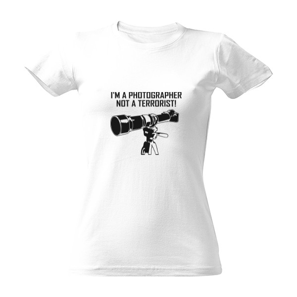 Photographer, not terrorist