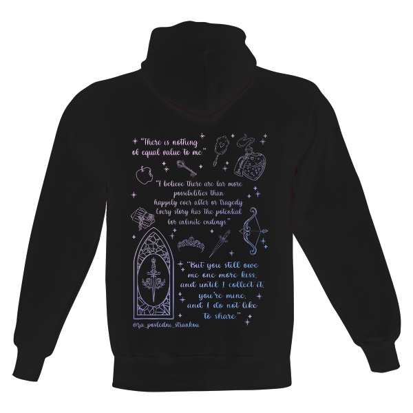Hoodie Once upon a broken heart