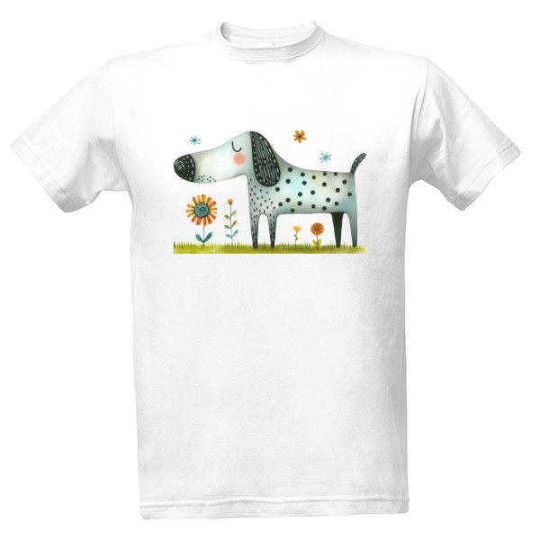 Tričko s potiskem Ta voní