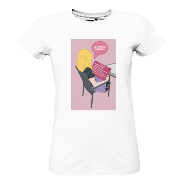 Tak to vidím zase na hranolky – dámské tričko Bio neutral