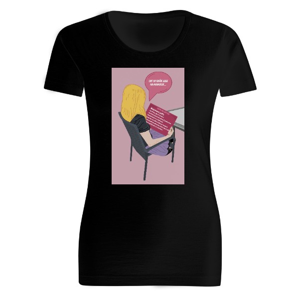 Tak to vidím zase na hranolky – dámské tričko Organic slub