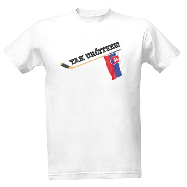 Tričko s potlačou Tak určite