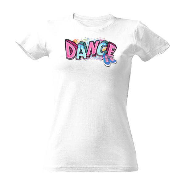 Tričko s potiskem Tanec Dance