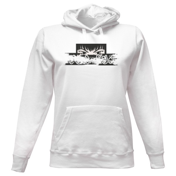 Dámska mikina s kapucňou s potlačou TaQ Banner for Women Kangaroo