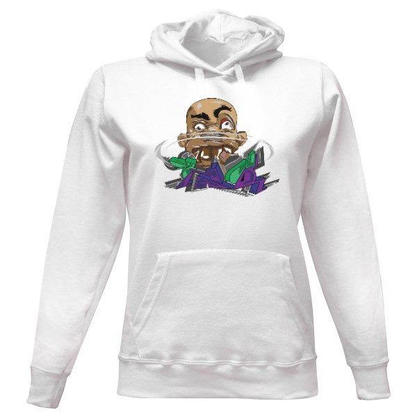 Dámská mikina s kapucí s potiskem TaQ Boom Sweatshirt