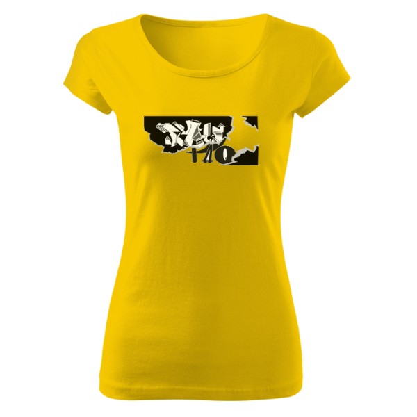 Tričko s potlačou TaQ PaQ Letter for Women