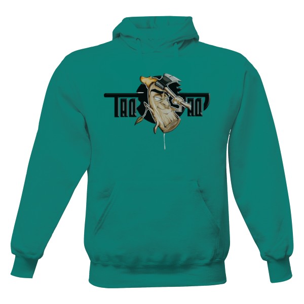 Pánska mikina s kapucňou s potlačou TaQ PaQ LoG Kangaroo