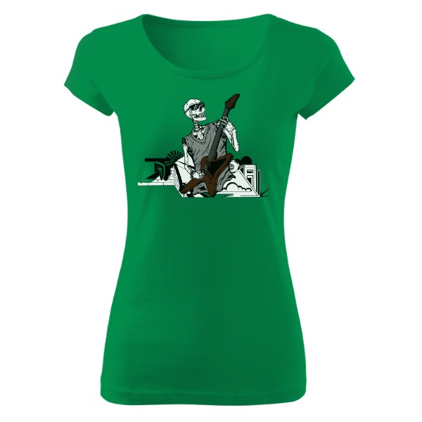 Tričko s potlačou TaQ PaQ Skeleton for Women