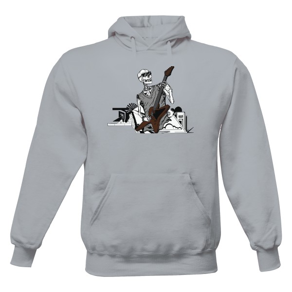 Pánska mikina s kapucňou s potlačou TaQ PaQ Skeleton 