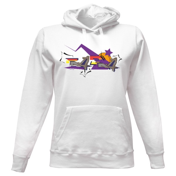 Dámska mikina s kapucňou s potlačou Taq Paq Smile Sweatshirt