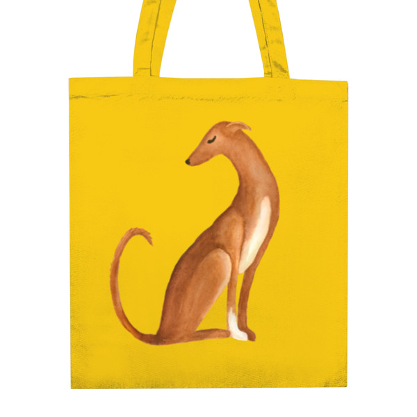 Nákupní taška unisex s potlačou Taška chrt Pepe