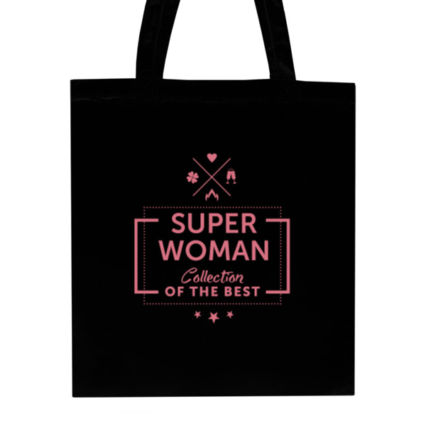 Nákupní taška unisex s potiskem Taška - SUPER WOMAN