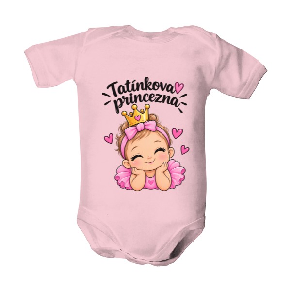 Dětské body Roly Honey s potiskem Tatínkova princezna