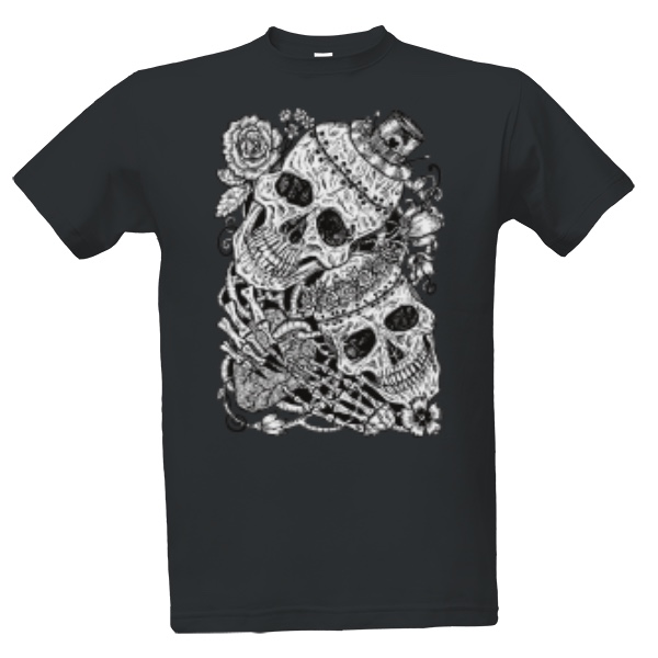 Tattoo Skull Love T-shirt