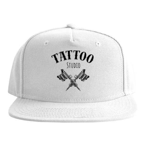 Snapback Cap s potiskem Tattoo Studio vlastní název Ink Machines