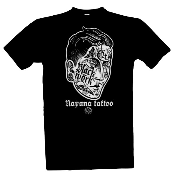 Tattooed Face NT (BLACK) M