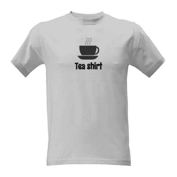 Tričko s potlačou Tea shirt