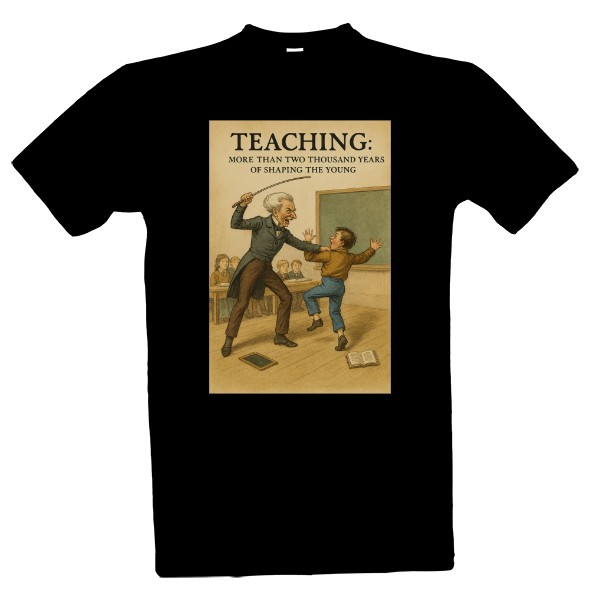 Tričko s potlačou Teaching