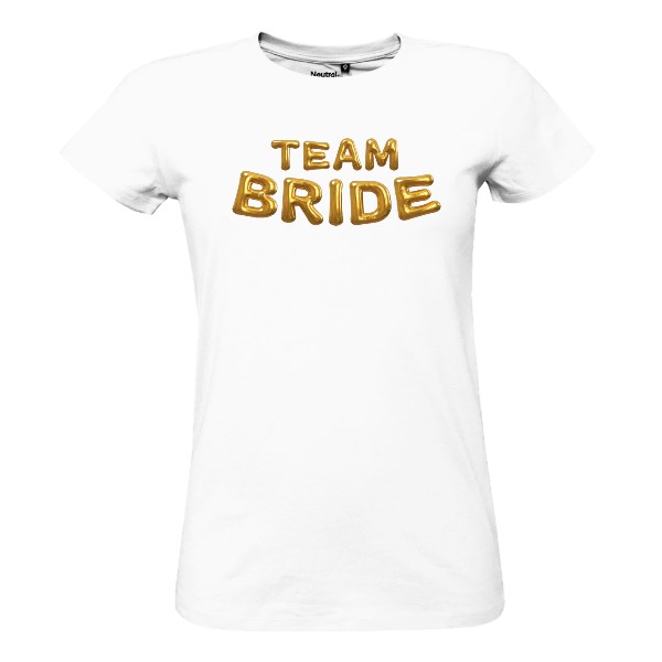 Tričko s potlačou Team Bride