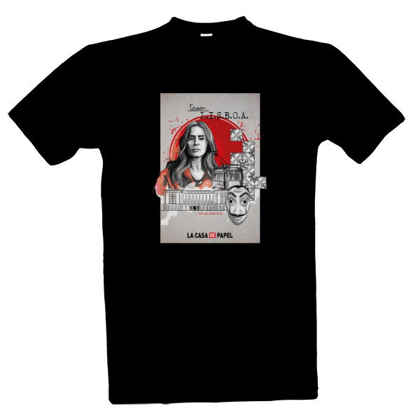 Tričko s potiskem Team Lisboa