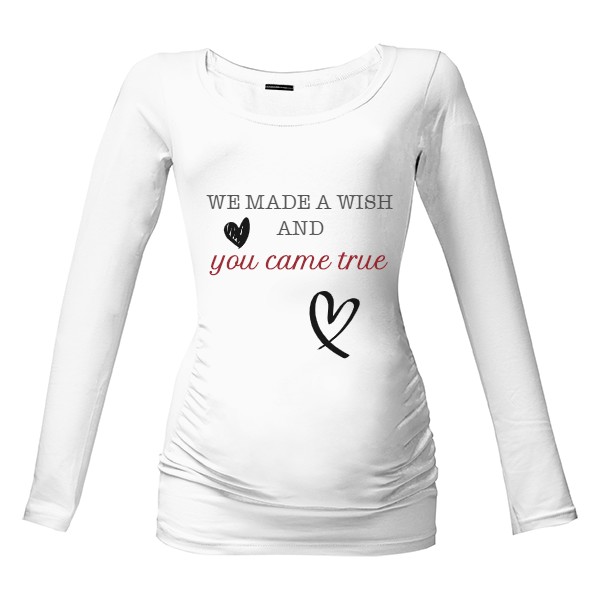 Tričko s potlačou Želanie,  bábätko