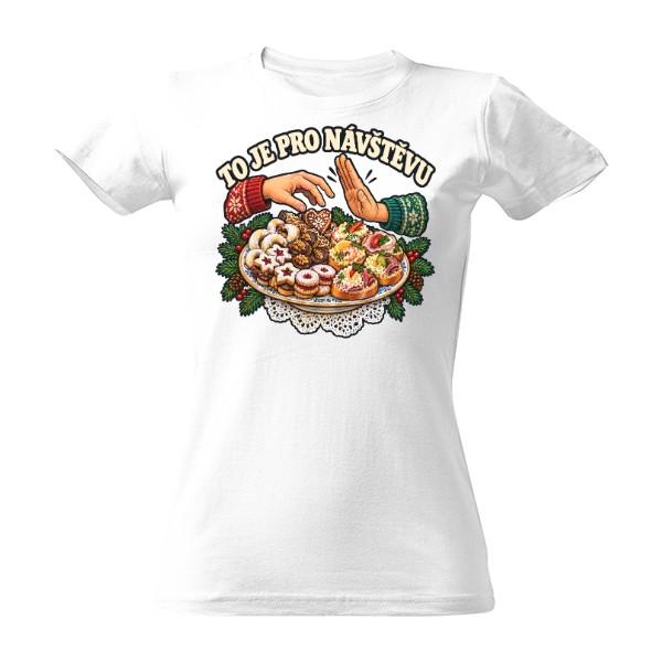 T-shirt That Is For The Guests – Czech Christmas Cookie Plate