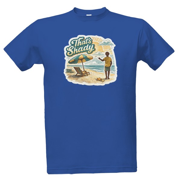 Tričko s potiskem Thats Shady