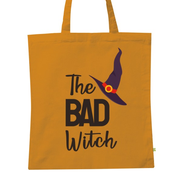 BIO Shopping Bag s potiskem The bad witch