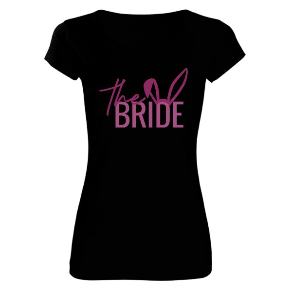 Tričko s potlačou The Bride