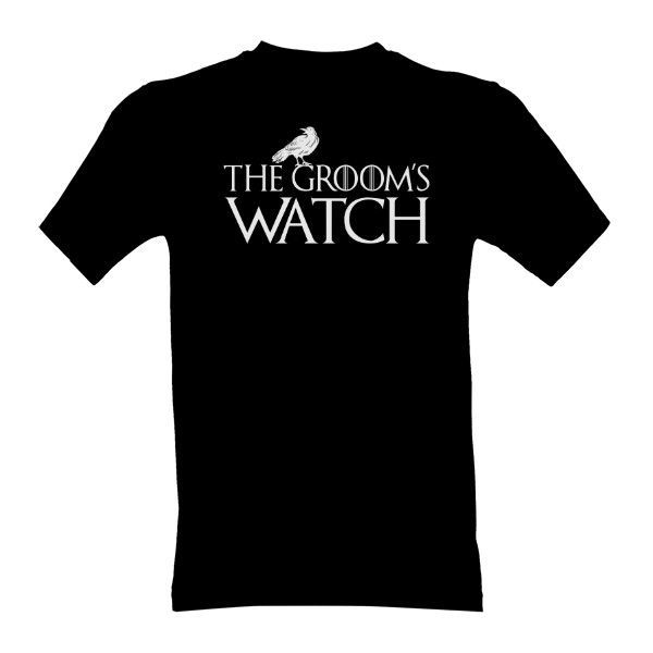 Tričko s potiskem The Grooms watch