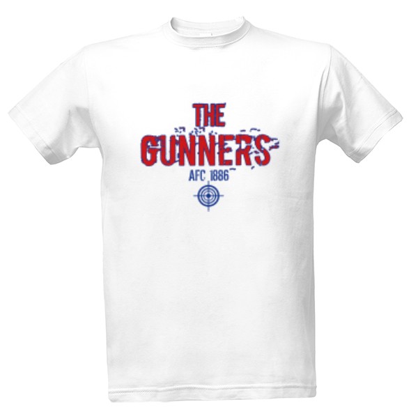 Tričko s potiskem The Gunners