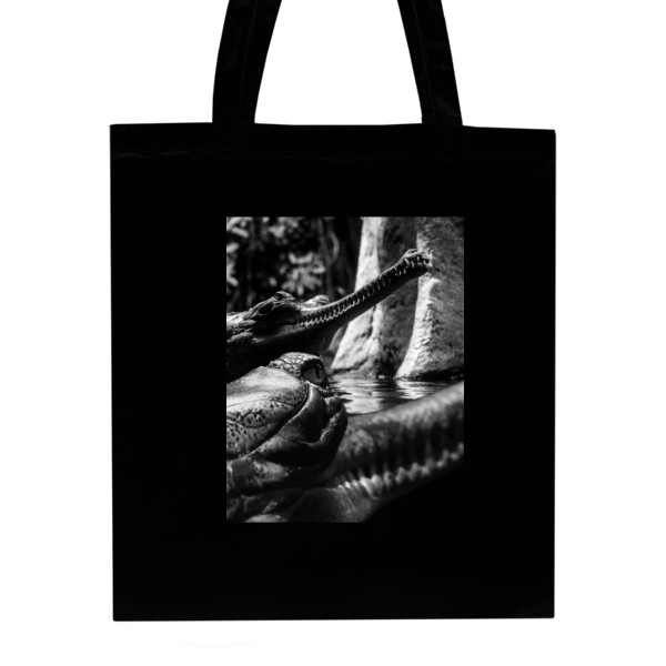 Organic cotton bag The Indian Gavial