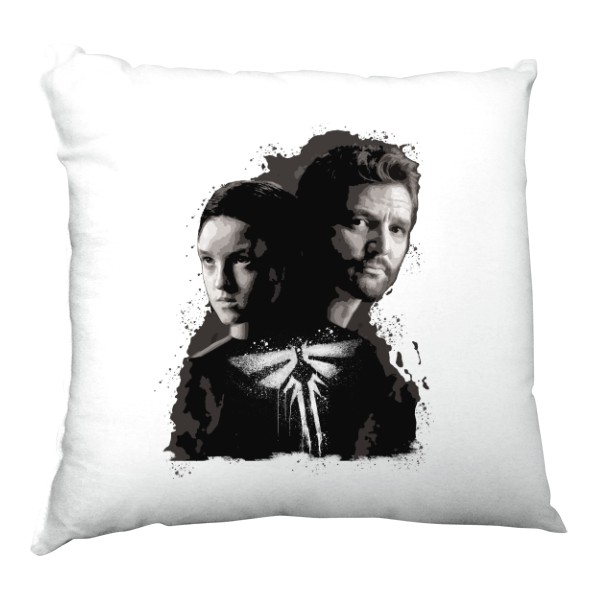 Vankúš saténový s potlačou The Last of Us