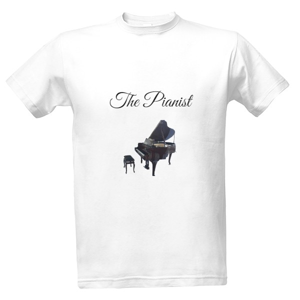 Tričko s potiskem The Pianist