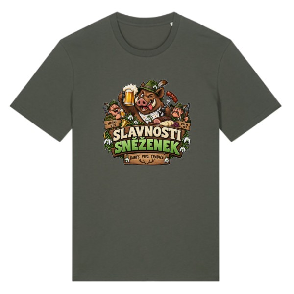 T-shirt The Snowdrop Festival - Boar, Beer and Tradition