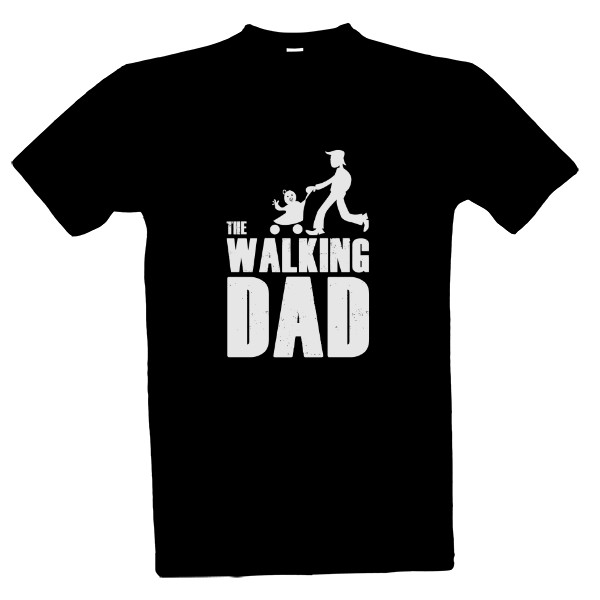 Tričko s potiskem The walking dad seriál