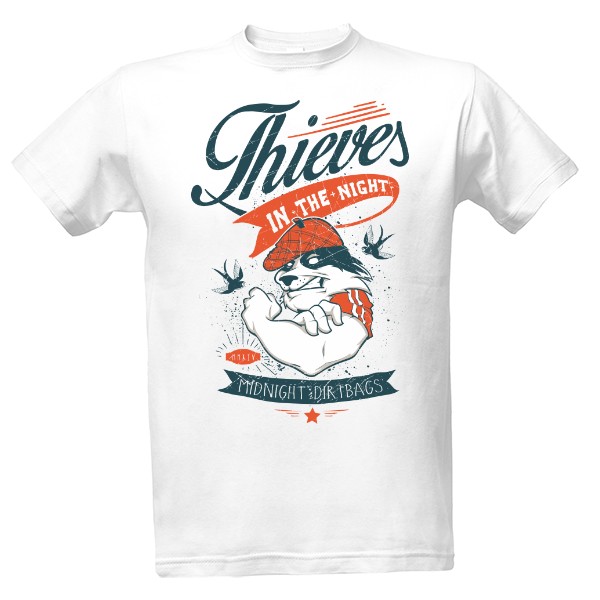 Tričko s potiskem Thieves classic ramirez hip hop