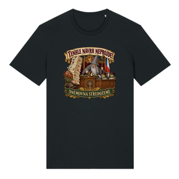 T-shirt This bill shall not pass - Middle-earth parliament
