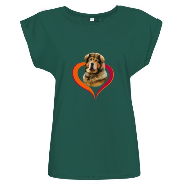 Tričko s potiskem Tibetská doga