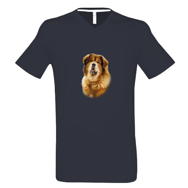 Tričko s potiskem Tibetská doga